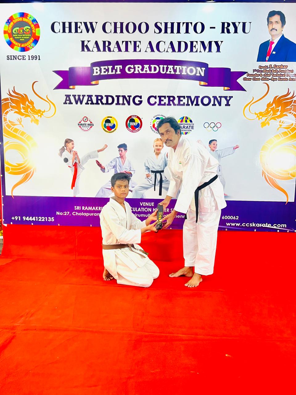 Chew Choo Shito - Ryu Karate Academy - Grading Test and Convocation