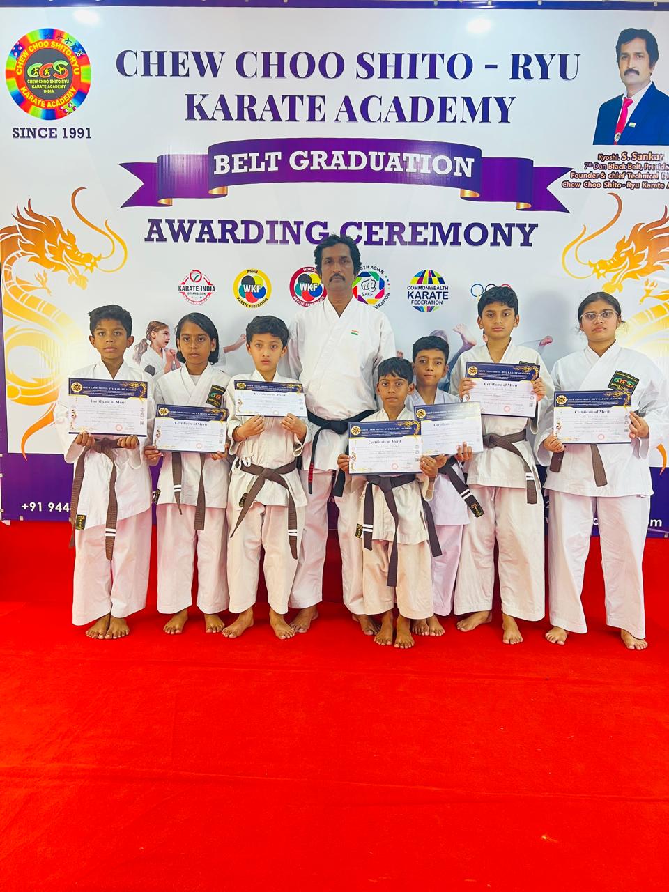 Chew Choo Shito - Ryu Karate Academy - Grading Test and Convocation